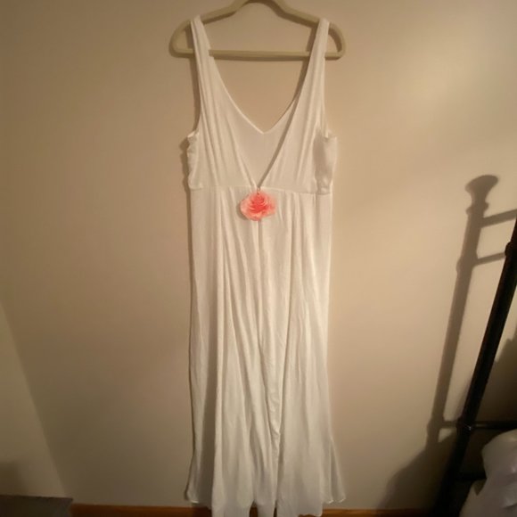 Show Me Your MuMu Elegant White Maxi Dress - Picture 2 of 3